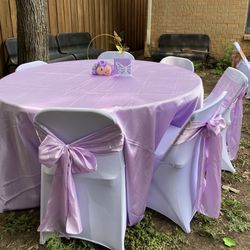 Manteles Color Lila 
