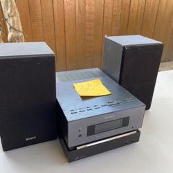 Sony Stereo System