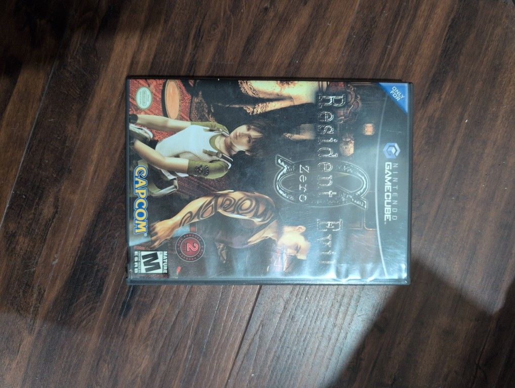 Resident Evil 0 Gamecube Game