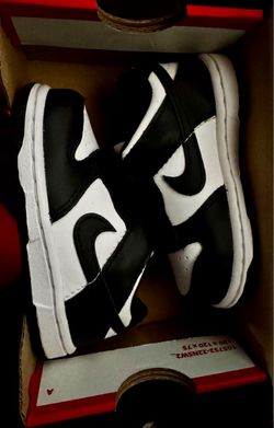 Nike Dunk Low Panda Toddler Shoes Size 6C 🐼