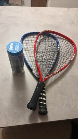 Racquetball Racquets And 2x Balls
