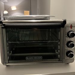 BLACK & DECKER Crisp and Bake Air Fryer Toaster Oven