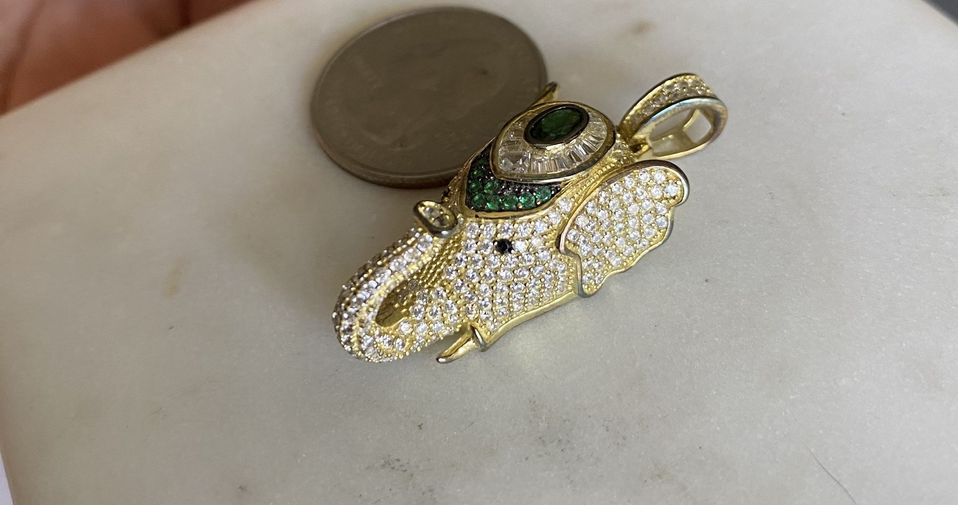 925 CN FZN Elephant Pendant for Sale in Walnut Creek, CA OfferUp