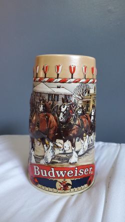 Budweiser Holiday Stein Collection