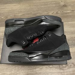 Air Jordan 3 Black Cat 