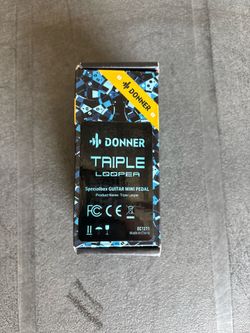 Donner Triple Looper Guitar Pedal