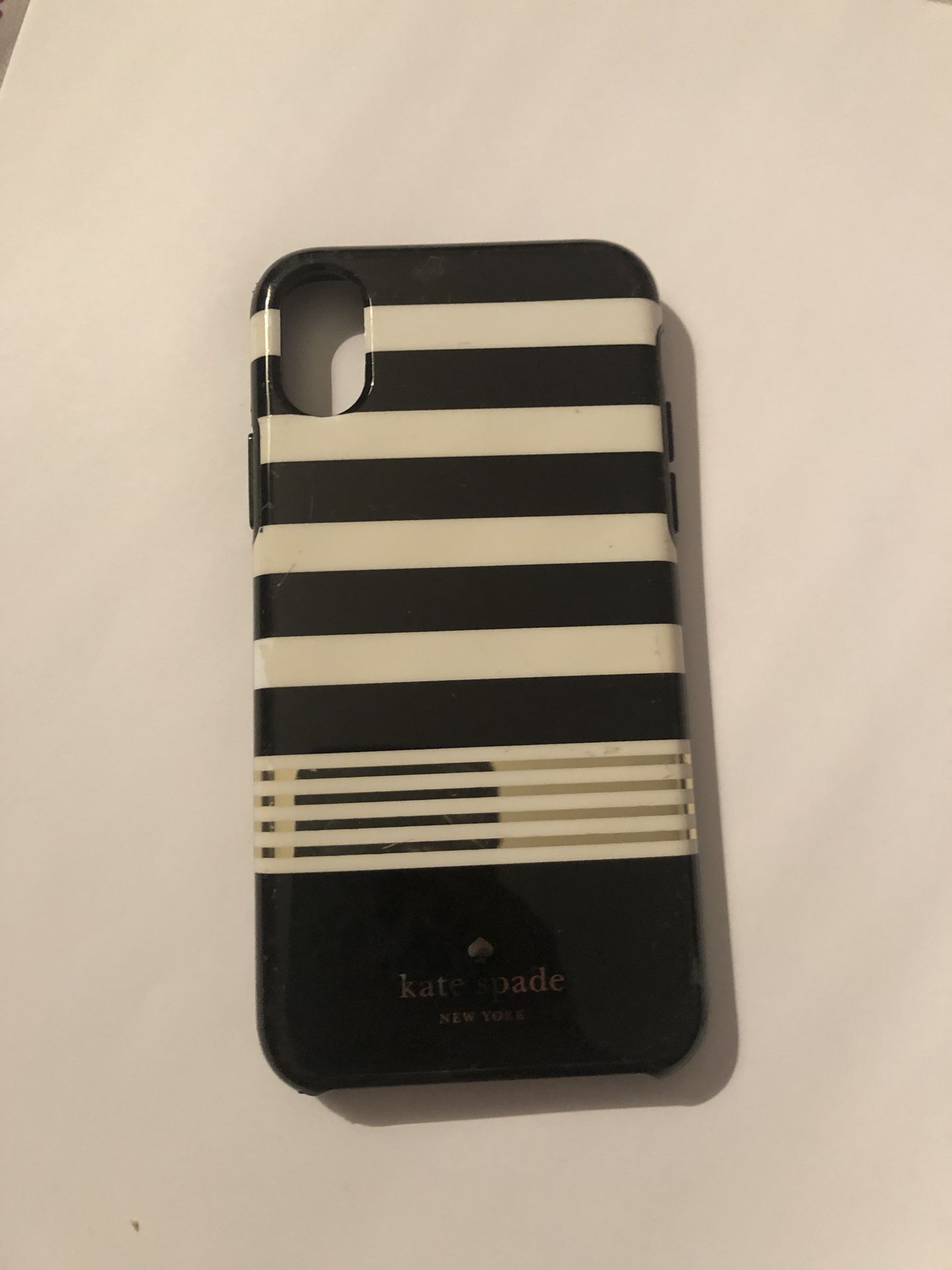 Kate Spade striped iPhone X