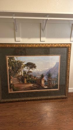 Over the fireplace picture