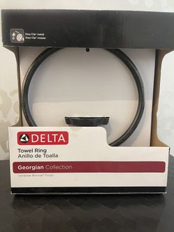 Venetian Bronze Finish Towel Ring
