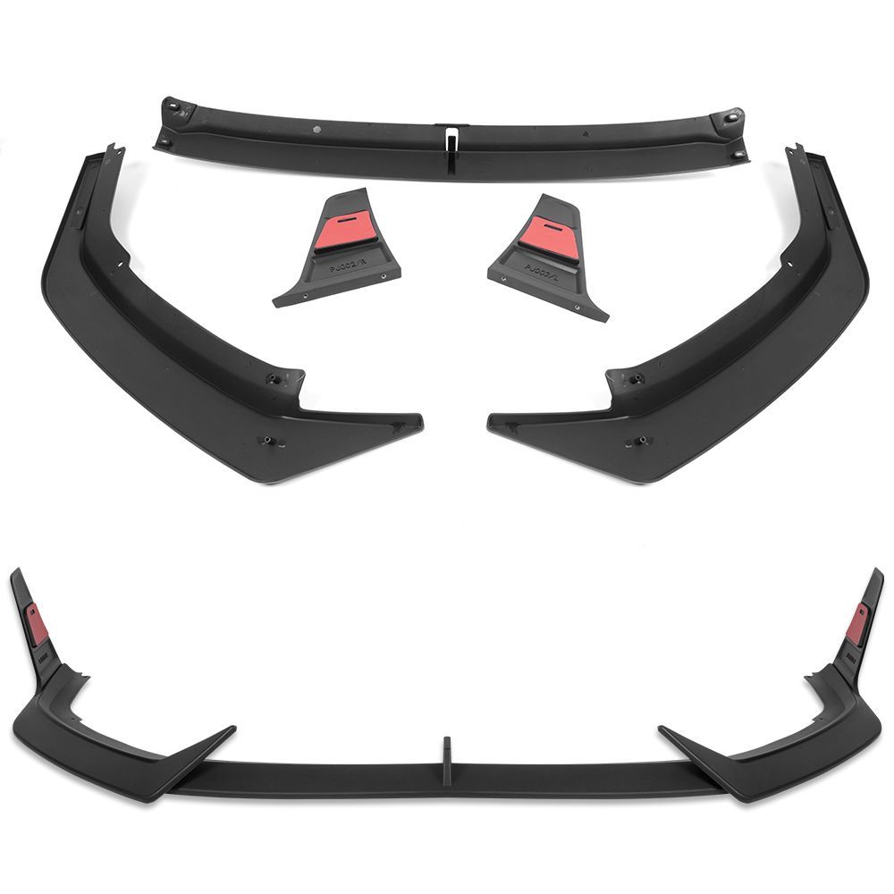 For 2023-2025 Nissan Altima Matt Black Front Lower Bumper Lip Splitter Spoiler -(2-PU-392