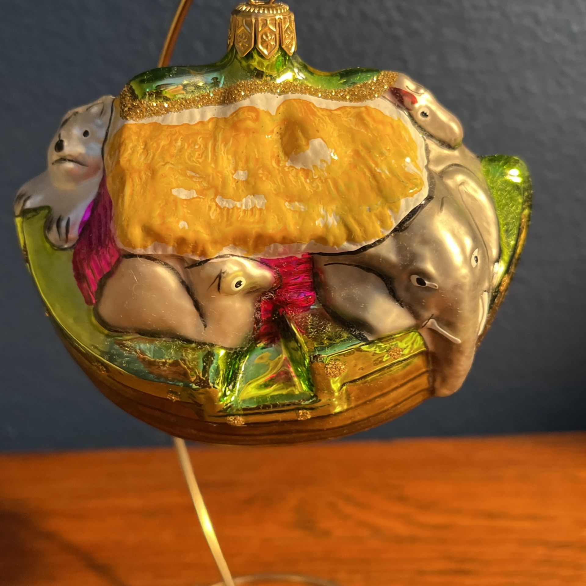 Polonaise Noah’s Ark Christmas Ornament