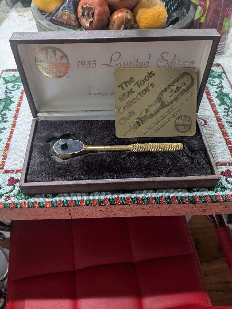 Mac Tool 24 K Ratchet 1985 Classic