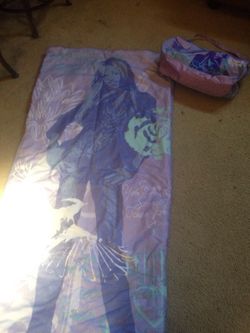 Girl sleeping bag