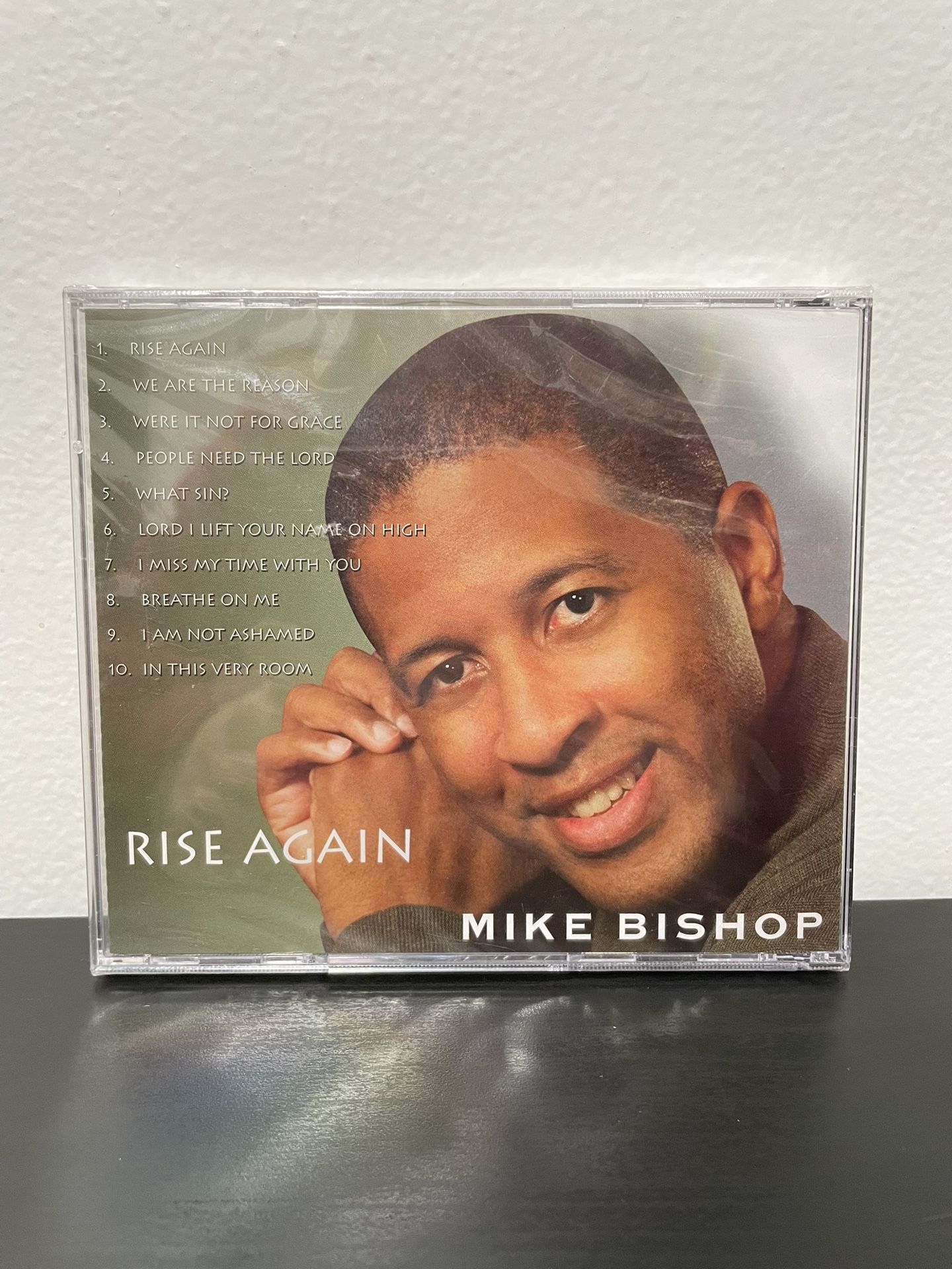 Mike Bishop Rise Again CD Album NEW SEALED Gospel Christian RARE 2002
