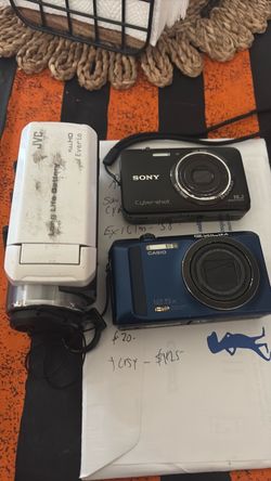 Camera bundle - Casio , Sony , Jvc