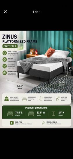 Zinus Platform Bed Frame HE-Z-10