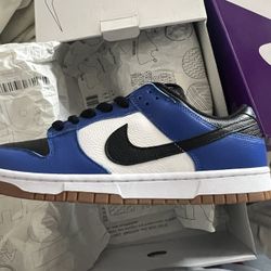 Nike Dunk ID Blue Gum Bottoms Size 11.5