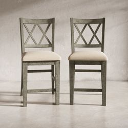 Telluride Driftwood Stool (Set of 2)