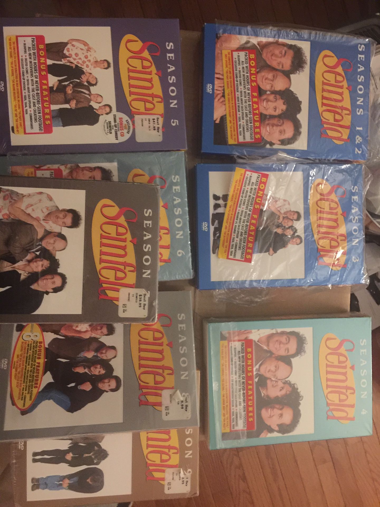 DVD set - Seinfeld seasons 1 - 9