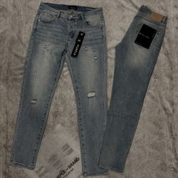 Purple jeans Light Blus