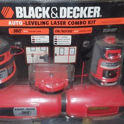 Black And Decker Laser Level combo