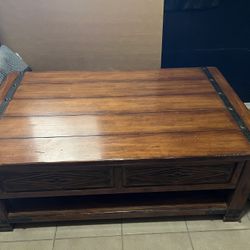 Coffee Table And Two End Table 