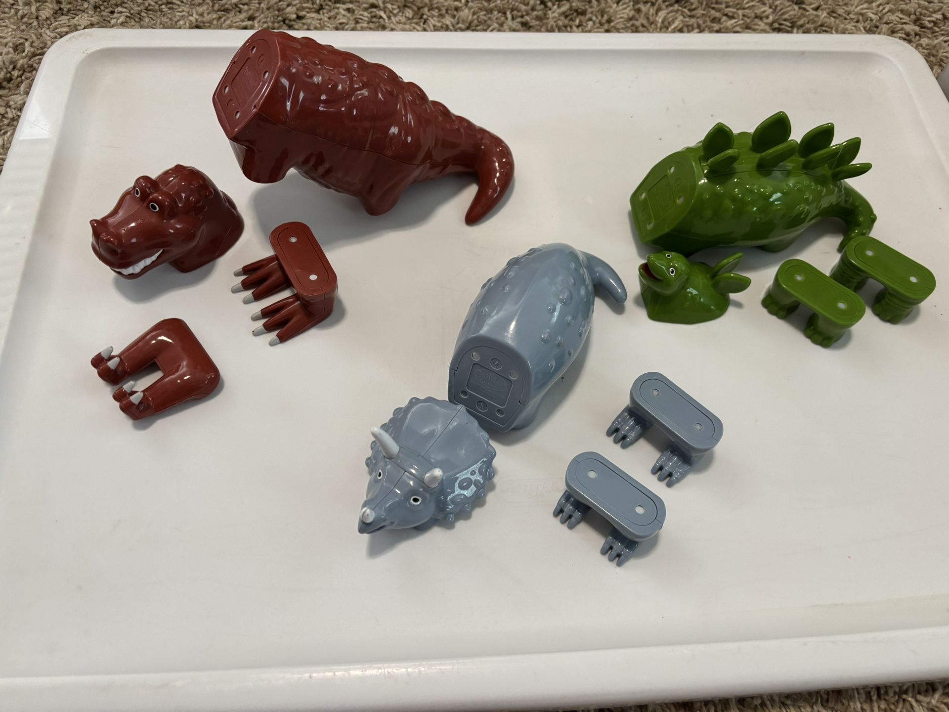 Dinosaur Magnet Parts Mix And Match