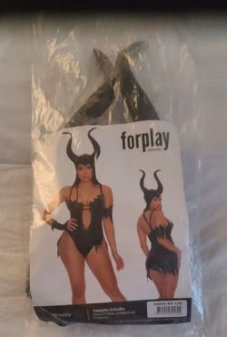 Forplay Beasty Maleficent Halloween Costume Set L/XL