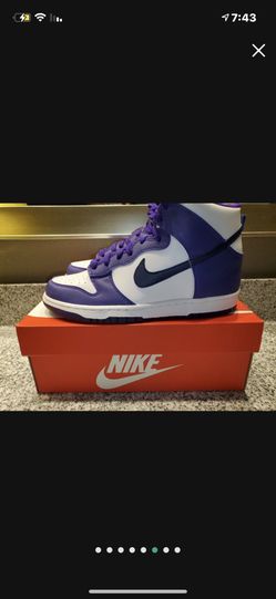 Dunk High GS 'White Midnight Navy'