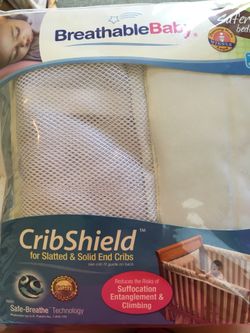 Breathable Baby Crib Shield - Brand New