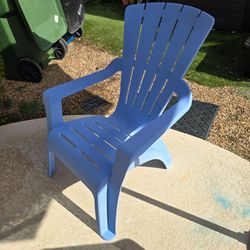 Plastic Outdoor Adirondack Chair