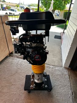 Brand new SFJX RM80A tamping rammer with a 196cc Loncin gasoline engine. Johnny freight tools brand. Try before you buy. Pick up