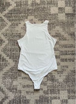PUMIEY Women's High Neck Sleeveless Bodysuit XL