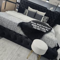 ✨️ King, Cal King, Queen Bed Frame ✨️ Furniture Sectionals, Bedrooms, Dining Avail