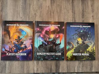 Dungeons and Dragons 5.5 Core books New