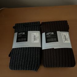 There A Two Pears off TIGHTS In Size M The C     Is One Charcoal gray and one is a Brown both for $10 Total