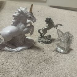 Unicorn Figurines 