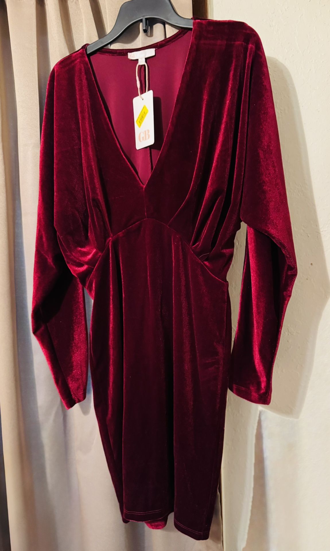 Small Red Velvet Dress