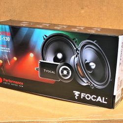 Focal Auditor Car Speakers Set 5 1/4" Component Speaker System 100 Watts RSE-130 🚨 Payment Options Available 🚨 No Credit Needed 🚨 