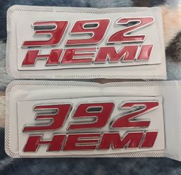 5" metal emblems
