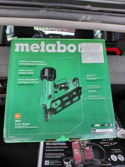 Framing Nailer Kit Metabo 18v