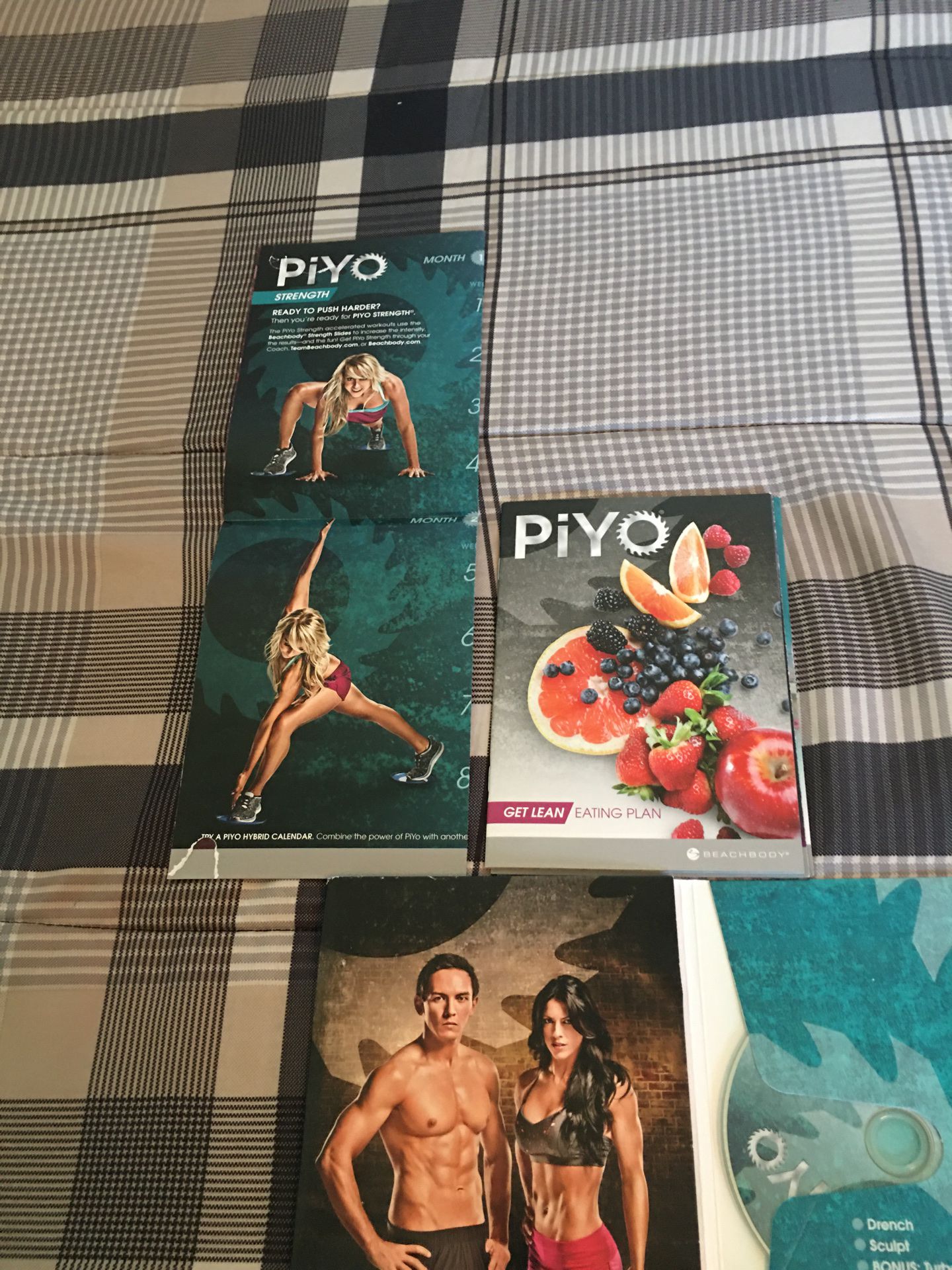 Pyo workout 3 dvd videos plus eating plan a pyo hybrid calendar & more!!