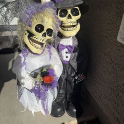 Skeleton Bride And Groom