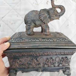 Elephant Box Decor 