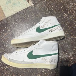 Signed Sonics shoes