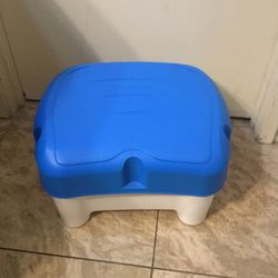 Toddler Step Stool With Storage By The First Years 