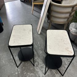 Marble End Tables