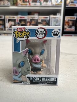 BITTY Inosuke Hashibira 1" Funko Pop Demon Slayer Kimetsu No Yaiba Anime Manga