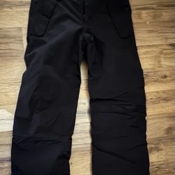 Burton DryRide Black Youth Unisex Snow Board Pants Kids Medium 10/12