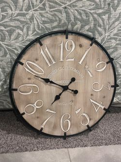 24” clock